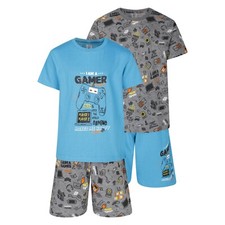 Boys 2 Pack Short Pyjamas I Am