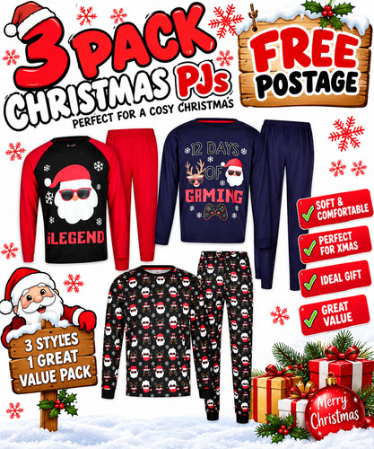 Christmas gaming pjs pack - christmas,
