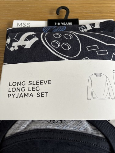 Pjs pyjamas set age - m&s,