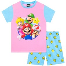 Kids Super Mario Short Pyjamas