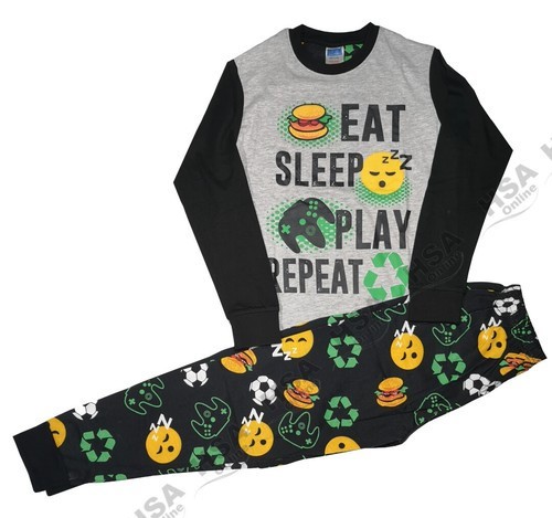 Kids gamer pajamas set - pajamas, 7-8