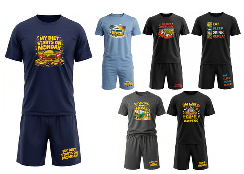Mens short pyjama - short,