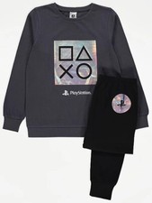 PlayStation Grey & Black Logo