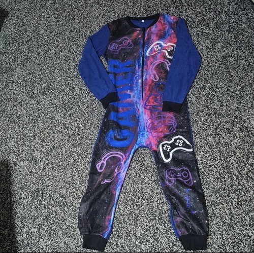 Boys gaming pjs one piece - pjs,
