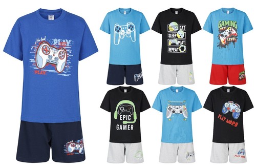 Boys gamer short pyjama - gamer,
