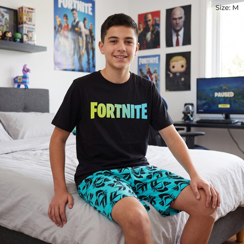 Boys official fortnite pyjamas - official,