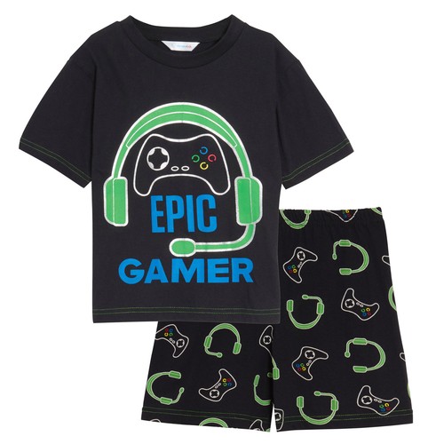 Boys epic gamer short pyjamas - short,