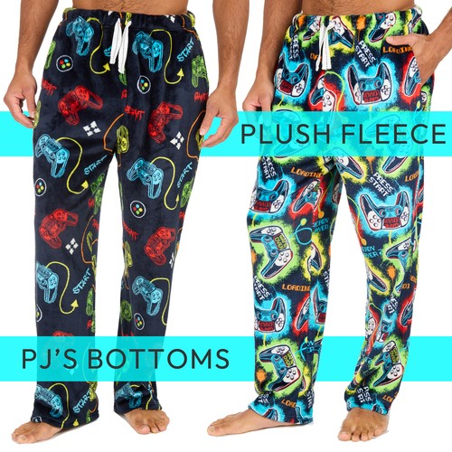 Mens gaming fleece - fleece, pyjama