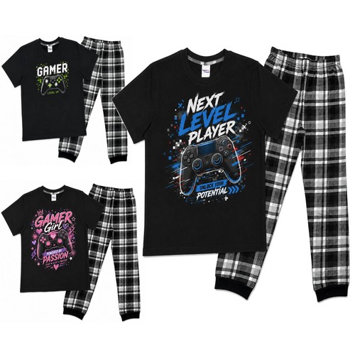 Kids gamer pyjamas cotton - kids,