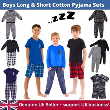 Boys Pyjama PJ Nightwear Sets