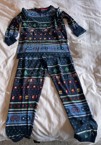 Boys christmas gaming pjs - m&s,