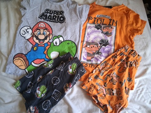 Boys short pjs 8 yrs - 2x,