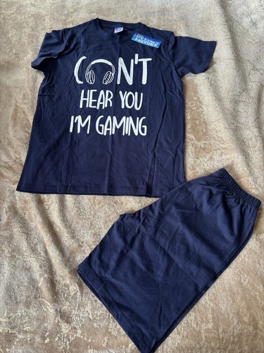 Gaming pyjama set - set, navy